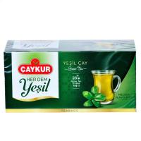 Чай зеленый пакетированный Caykur Yesil с мелиссой (25 пак. х 3.2 гр.)