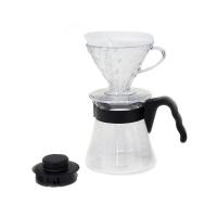 Набор для приготовления кофе в пуровере HARIO VCSD-02B-EX, прозрачный