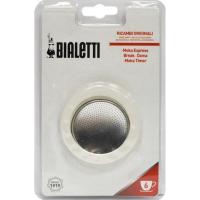 Комплект запасных частей Bialetti (3 уплотнителя + 1 фильтр) для алюминиевых кофеварок на 6 чашек
