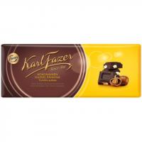 Шоколад Fazer темный с цельным фундуком, 200 г.