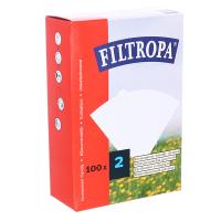 Фильтры для кофеварок Filtropa 02/100, цвет белый
