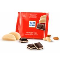 Шоколад Ritter Sport темный МАРЦИПАН, 100 г