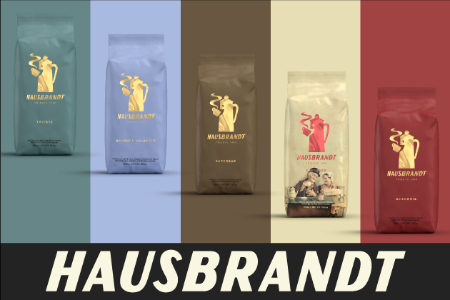 При покупке любого кофе Hausbrandt (1000 гр.) френч-пресс в подарок