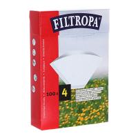 Фильтры для кофеварок Filtropa 04/100, цвет белый
