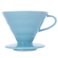 Воронка (пуровер) HARIO V60 VDC-02-BU-UEX голубая, керамика
