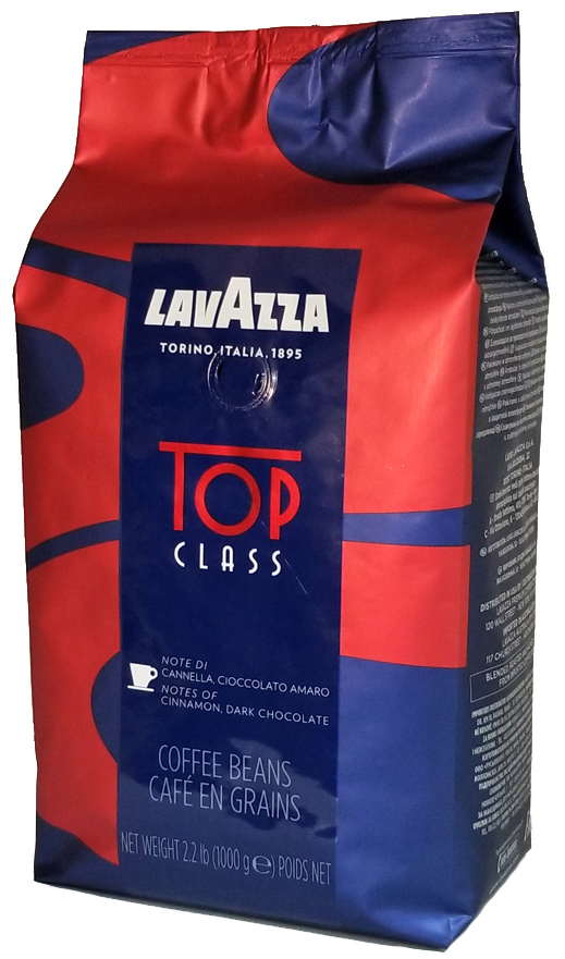 Кофе в зернах Lavazza Top Class, 1000 гр.