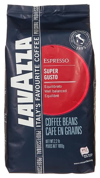Кофе в зернах Lavazza Super Gusto, 1000 гр.