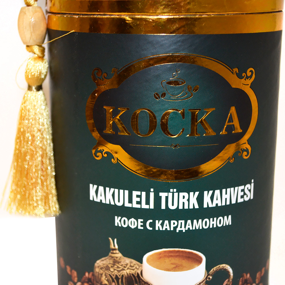 Кофе молотый Kocka Cardamon с ароматом кардамона, 250 гр. (туба)