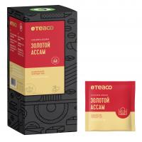Пакетированный черный чай на чашку "Золотой ассам" TEACO, 30 пак. по 2 г