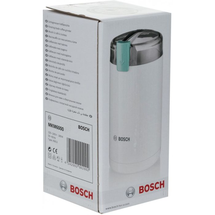 Кофемолка Bosch MKM 6000, белая