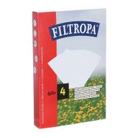 Фильтры для кофеварок Filtropa 04/40, цвет белый