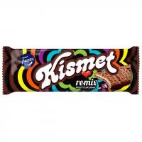 Батончик Fazer Kismet Remix шоколадно-вафельный со вкусом грейпфрукта и соленой лакрицы, 55 г.
