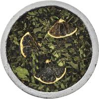 Чай черный TEACO байховый с мелиссой и лимоном, 200 гр.