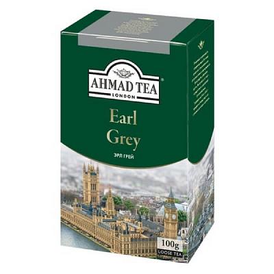 Чай черный Ahmad Tea Эрл Грей, 100 гр.
