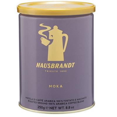 Кофе молотый Hausbrandt Moka, 250 гр. (ж.б.)