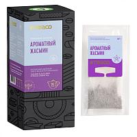 Пакетированный зеленый чай на чайник "Ароматный жасмин" TEACO, 15 пак. по 4 г