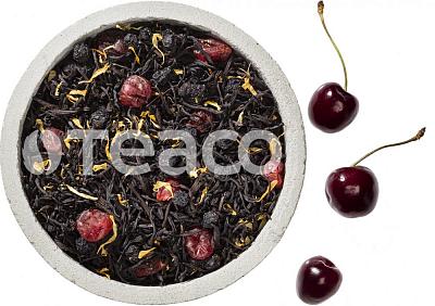 Чай черный TEACO Спелая вишня, 250 гр.