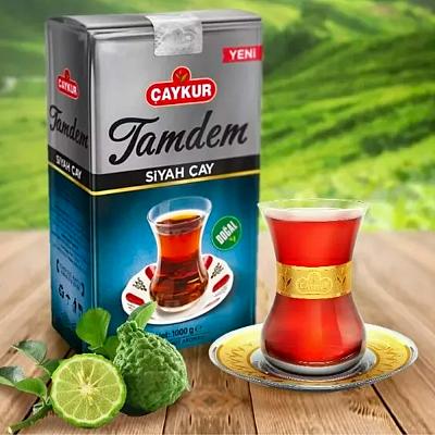 Чай черный Caykur Tamdem Бергамот, 1000 гр.
