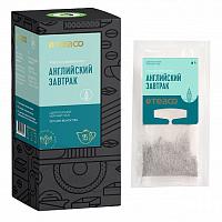 Пакетированный черный чай на чайник "Английский завтрак" TEACO, 15 пак. по 4 г