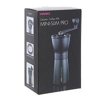 Кофемолка ручная HARIO Mini SlimPRO MMSP-1-B металл, черная
