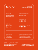 Кофе в зернах CoffeeSpace Марс, 1000 гр.
