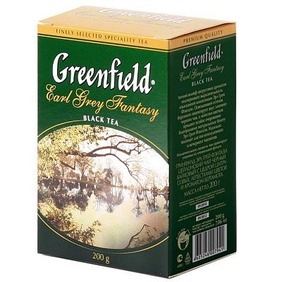 Чай черный Greenfield Эрл Грей Фэнтази 200г.