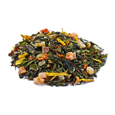 Чай зеленый с белым Gutenberg Бенгальский тигр Premium, 500 гр.