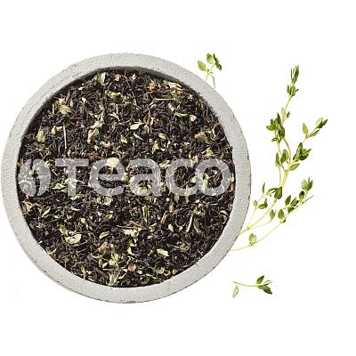 Чай черный TEACO байховый с чабрецом высшей категории, 250 гр.