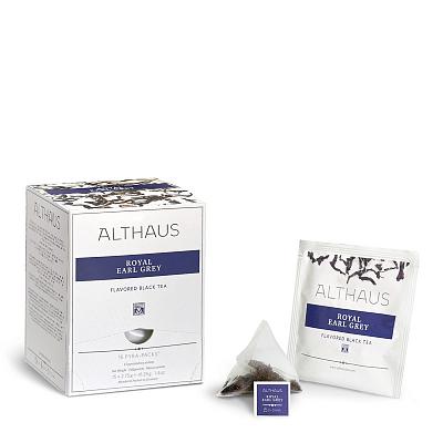 Чай пакетированный Althaus в пирамидках Ройал Эрл Грей, 15х2.75 гр.