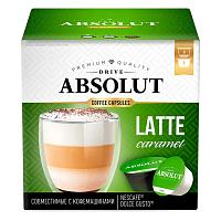 Кофе в капсулах Latte Macchiato Caramel Absolut Drive для Dolce Gusto, 16 кап.