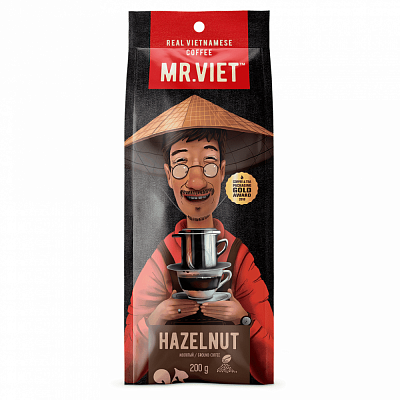 Кофе молотый Mr.Viet Hazelnut (Лесной Орех), 200 гр.