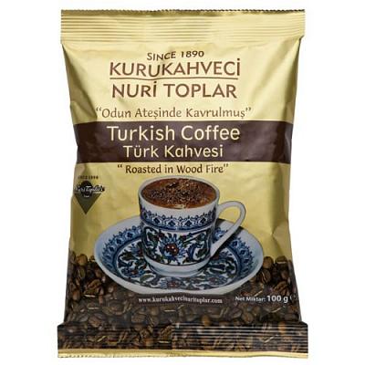 Кофе молотый Kurukahveci Nuri Toplar, 100 гр.