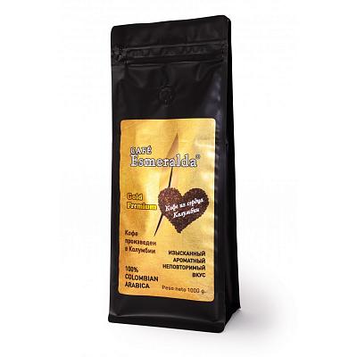 Кофе молотый Cafe Esmeralda Gold Premium Espresso, 1000 гр.