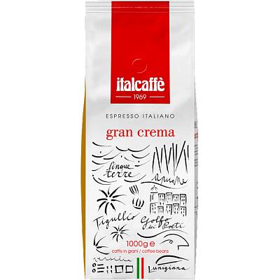 Кофе в зернах Italcaffe Gran Crema, 1000 гр.
