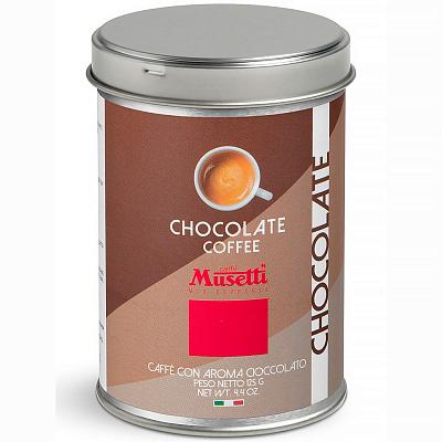 Кофе молотый Musetti Chocolate, 125 гр. (ж.б.)