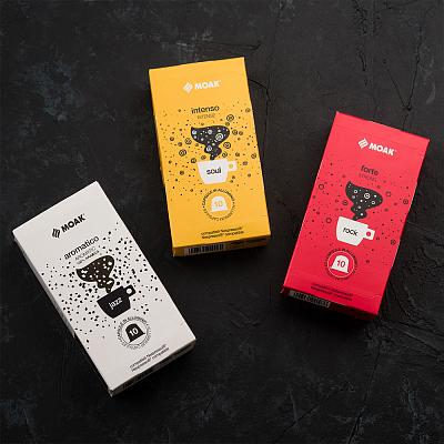 Кофе в капсулах Moak Nespresso Aromatico Jazz, 10 шт.