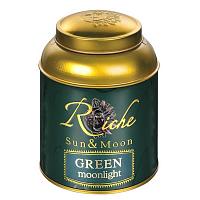 Чай зеленый Riche Natur Green Moonlight, 100г ж/б