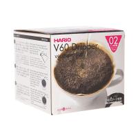 Воронка (пуровер) HARIO V60 VDC-02W белая, керамика