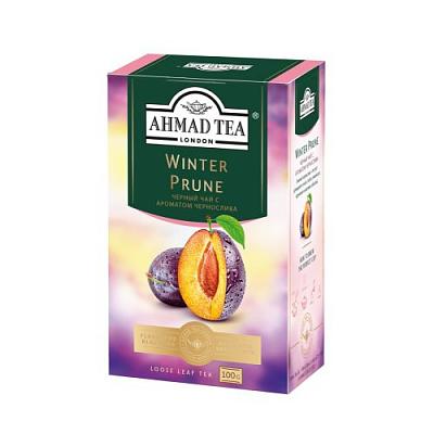 Чай черный Ahmad Tea Зимний чернослив, 100 гр.