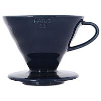 Воронка (пуровер) HARIO V60 VDC-02-IBU индиго, керамика