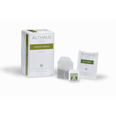 Чай пакетированный Althaus на чашку Сенча Сенпай, 20х1.75 гр