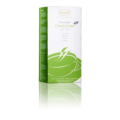 Чай зеленый пакетированный Ronnefeldt Классический зеленый, уп. 25 шт.