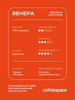 Кофе в зернах CoffeeSpace Венера, 1000 гр.