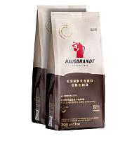 Кофе молотый Hausbrandt Espresso Crema Soft Pack, 2 х 200 гр