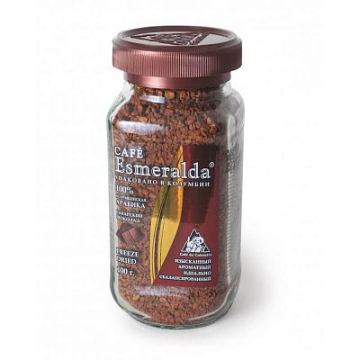 Кофе сублимированный Cafe Esmeralda Баварский шоколад, 100 гр. ст/б