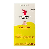 Кофе в капсулах Hausbrandt Nespresso Colombia 100% Arabica, 10 шт.