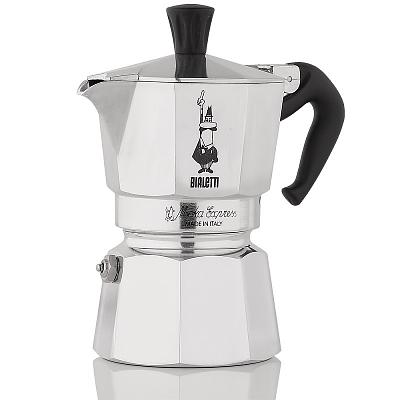 Гейзерная кофеварка Bialetti Moka express 3 порции, 130 мл