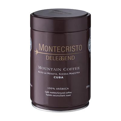 Кофе молотый Montecristo Deleggend, 250 гр. (ж.б.)