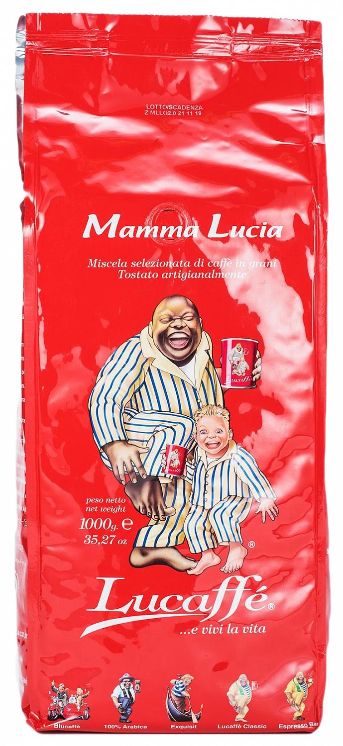 Кофе в зернах Lucaffe Mama Lucia, 1000 гр.