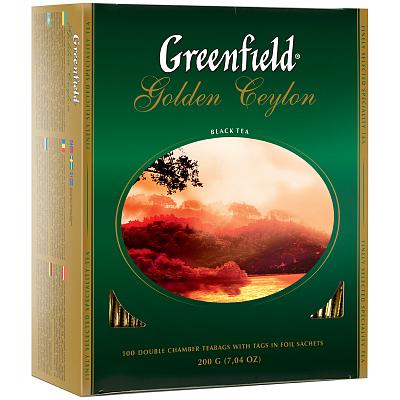 Чай черный Greenfield Голден Цейлон (2гх100п)